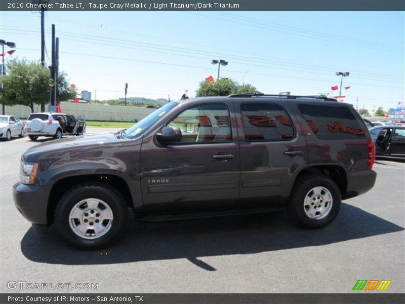 Taupe Gray Metallic / Light Titanium/Dark Titanium 2010 Chevrolet Tahoe LT