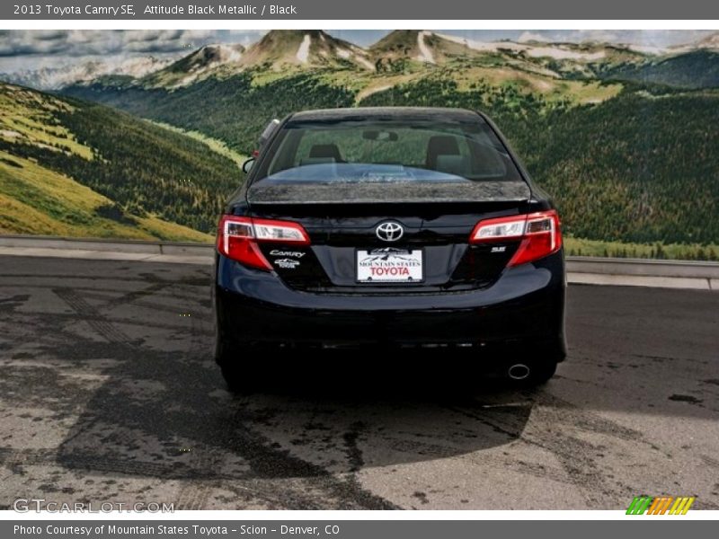 Attitude Black Metallic / Black 2013 Toyota Camry SE