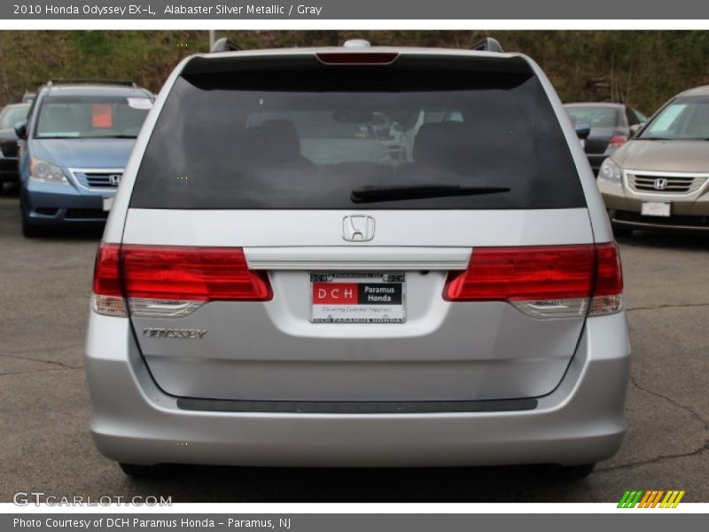 Alabaster Silver Metallic / Gray 2010 Honda Odyssey EX-L