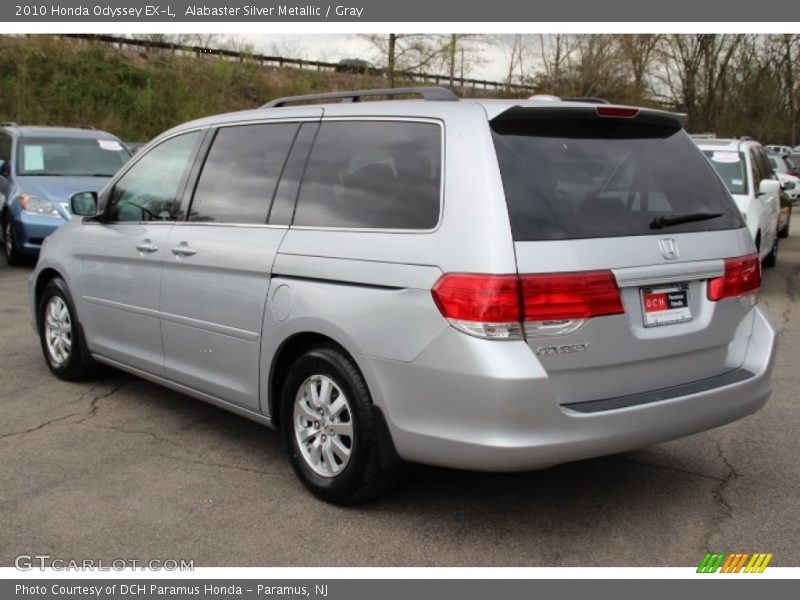 Alabaster Silver Metallic / Gray 2010 Honda Odyssey EX-L