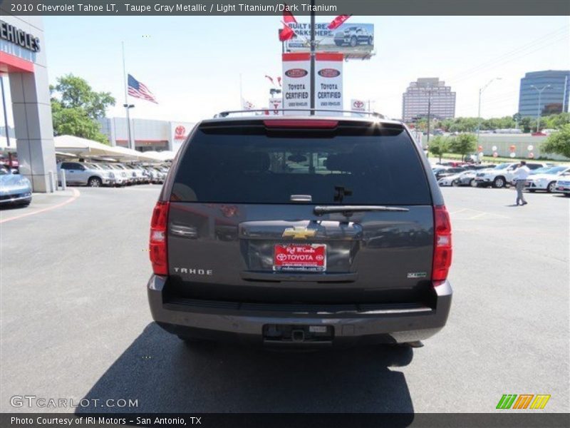 Taupe Gray Metallic / Light Titanium/Dark Titanium 2010 Chevrolet Tahoe LT