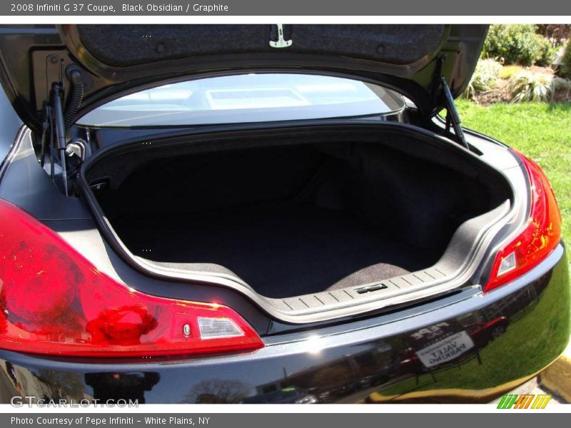 Black Obsidian / Graphite 2008 Infiniti G 37 Coupe