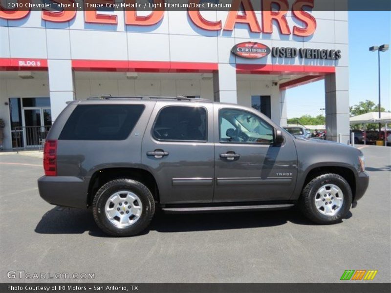 Taupe Gray Metallic / Light Titanium/Dark Titanium 2010 Chevrolet Tahoe LT
