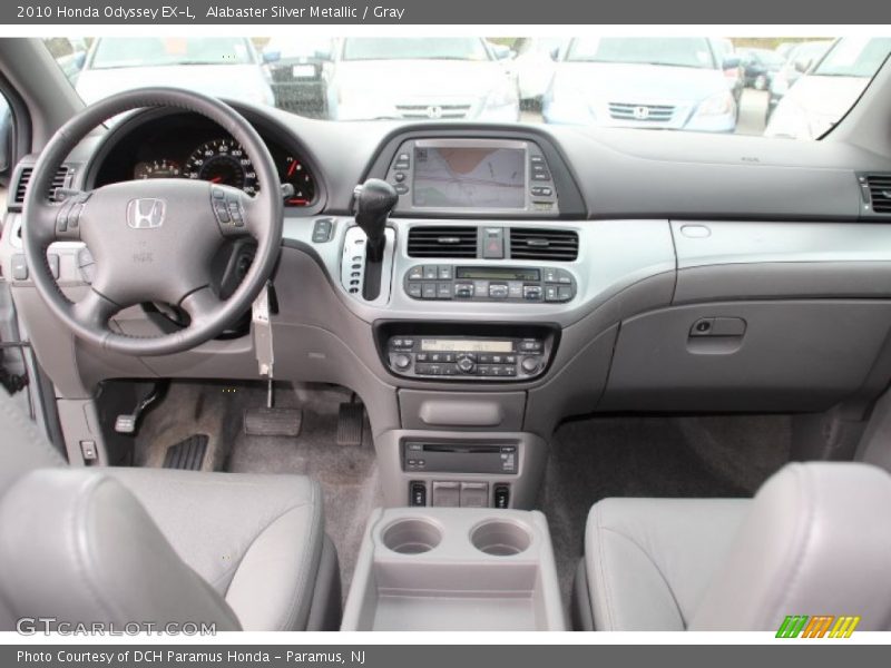 Alabaster Silver Metallic / Gray 2010 Honda Odyssey EX-L