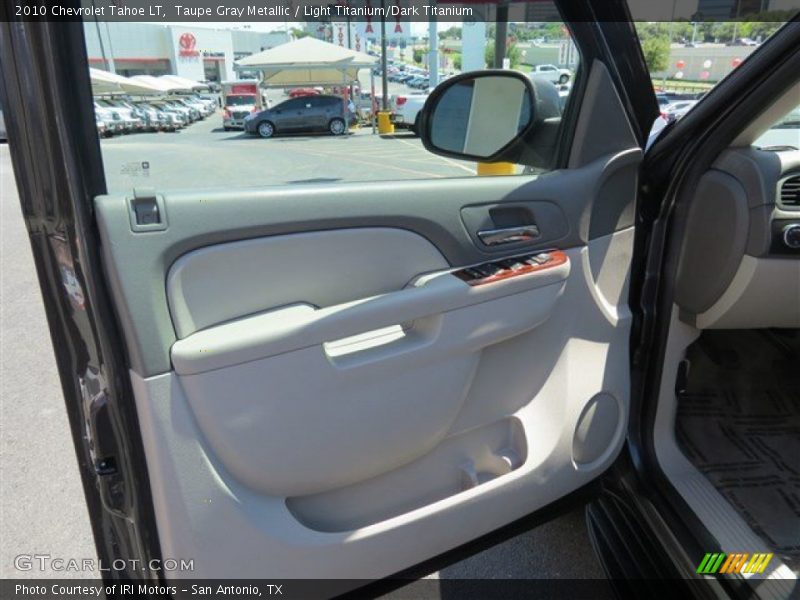 Taupe Gray Metallic / Light Titanium/Dark Titanium 2010 Chevrolet Tahoe LT
