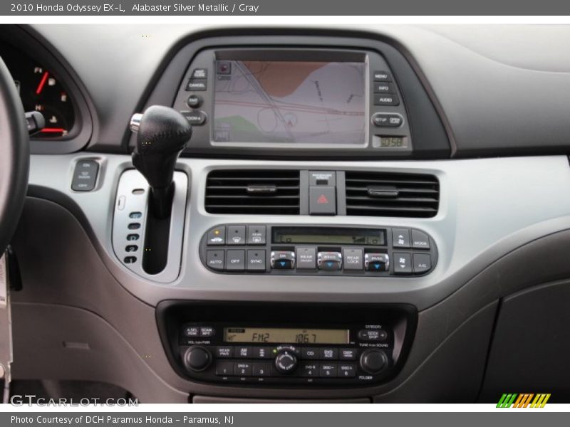 Alabaster Silver Metallic / Gray 2010 Honda Odyssey EX-L