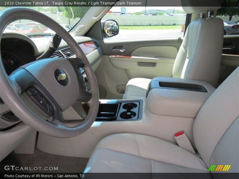 Taupe Gray Metallic / Light Titanium/Dark Titanium 2010 Chevrolet Tahoe LT