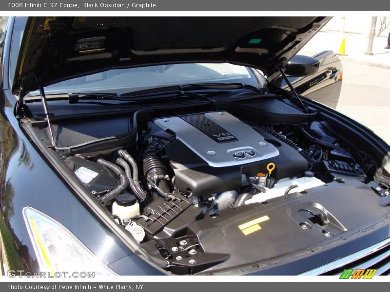 Black Obsidian / Graphite 2008 Infiniti G 37 Coupe