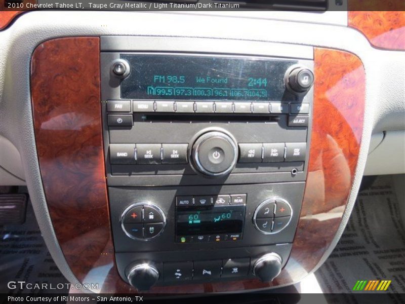 Taupe Gray Metallic / Light Titanium/Dark Titanium 2010 Chevrolet Tahoe LT
