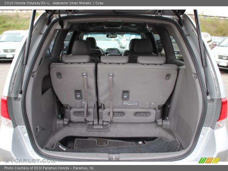 Alabaster Silver Metallic / Gray 2010 Honda Odyssey EX-L