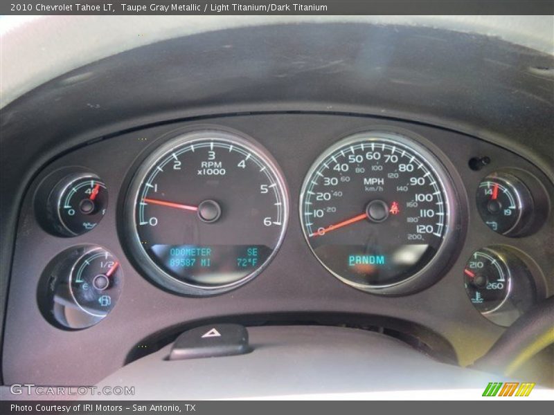 Taupe Gray Metallic / Light Titanium/Dark Titanium 2010 Chevrolet Tahoe LT