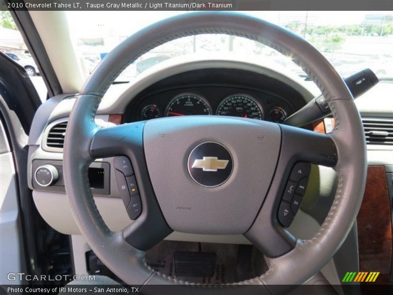 Taupe Gray Metallic / Light Titanium/Dark Titanium 2010 Chevrolet Tahoe LT