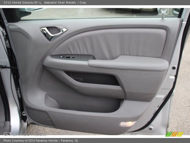 Alabaster Silver Metallic / Gray 2010 Honda Odyssey EX-L