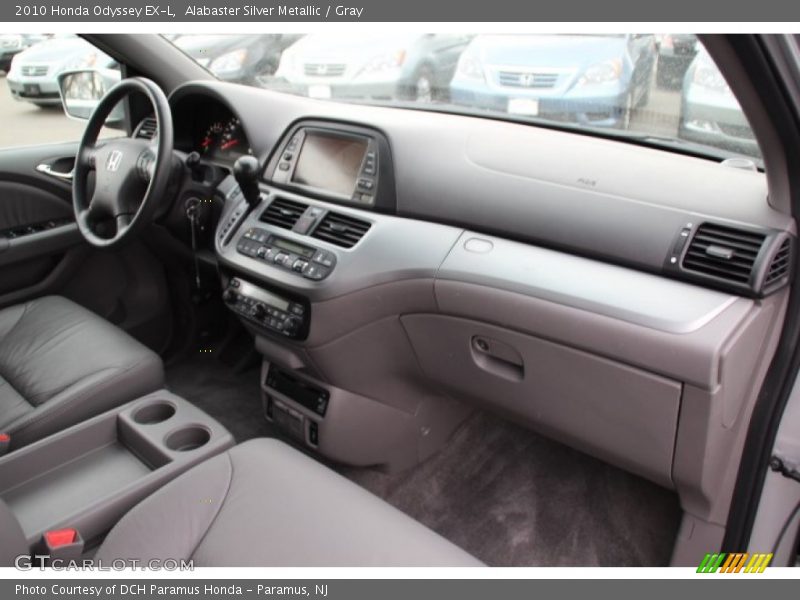 Alabaster Silver Metallic / Gray 2010 Honda Odyssey EX-L