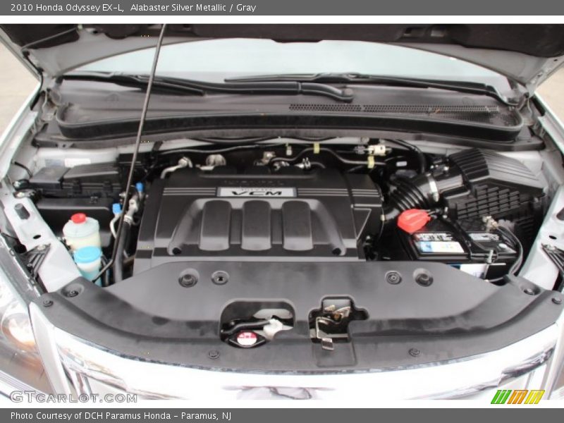 Alabaster Silver Metallic / Gray 2010 Honda Odyssey EX-L