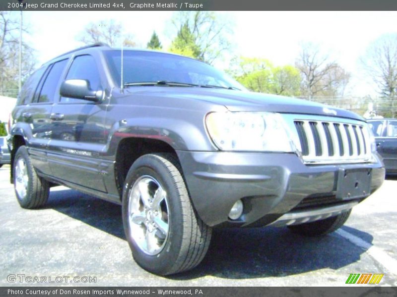 Graphite Metallic / Taupe 2004 Jeep Grand Cherokee Limited 4x4