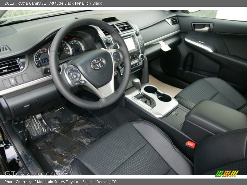 Attitude Black Metallic / Black 2013 Toyota Camry SE