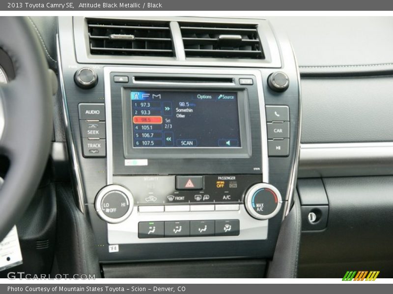 Attitude Black Metallic / Black 2013 Toyota Camry SE