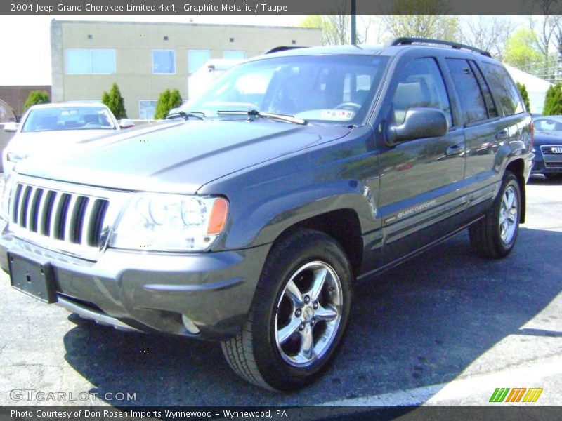 Graphite Metallic / Taupe 2004 Jeep Grand Cherokee Limited 4x4