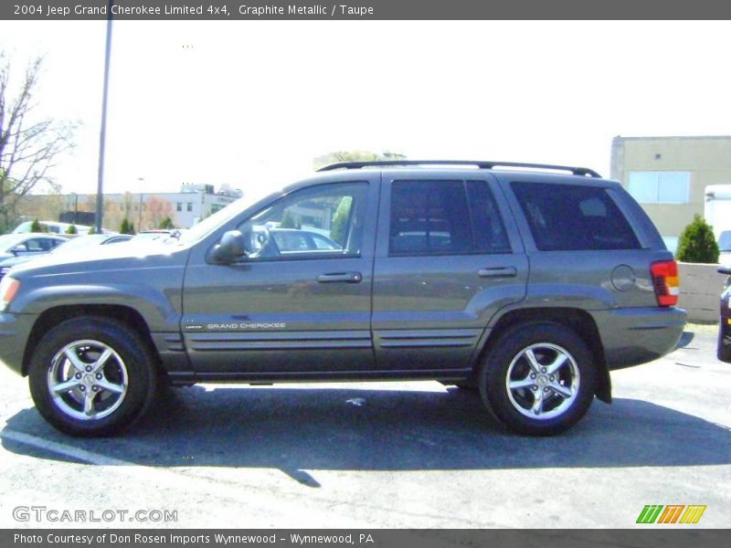 Graphite Metallic / Taupe 2004 Jeep Grand Cherokee Limited 4x4