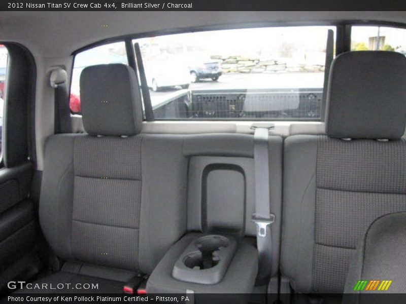 Brilliant Silver / Charcoal 2012 Nissan Titan SV Crew Cab 4x4