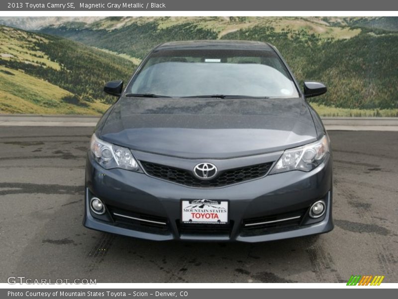 Magnetic Gray Metallic / Black 2013 Toyota Camry SE
