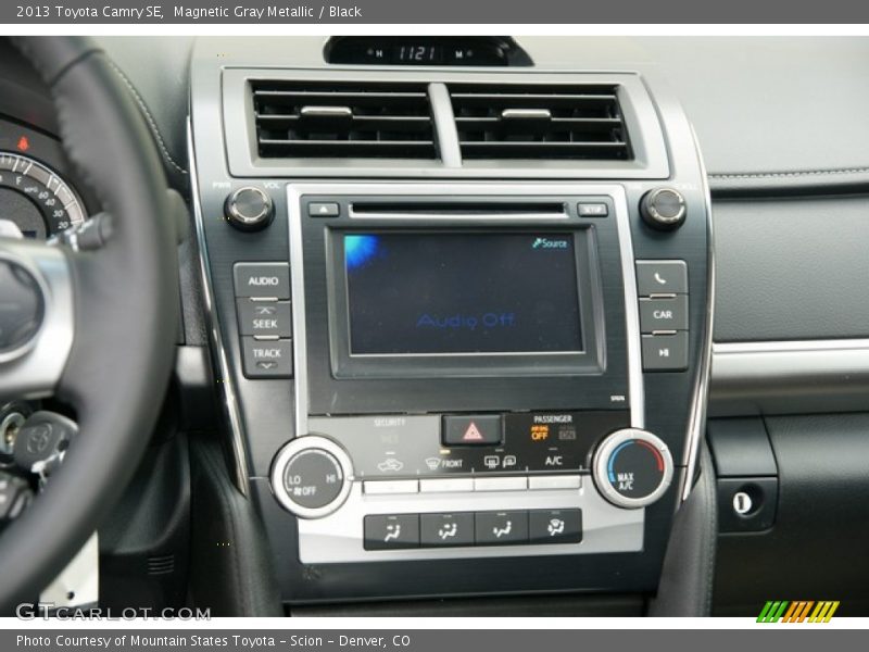 Magnetic Gray Metallic / Black 2013 Toyota Camry SE