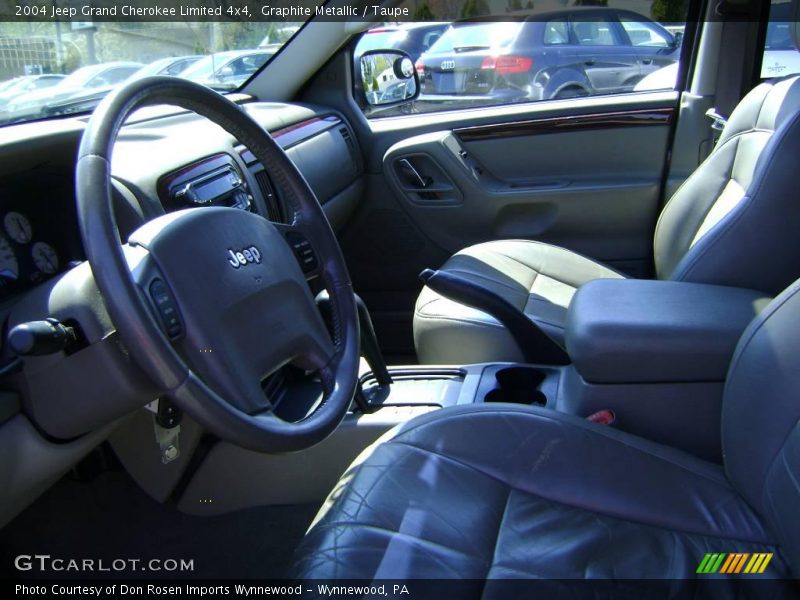 Graphite Metallic / Taupe 2004 Jeep Grand Cherokee Limited 4x4