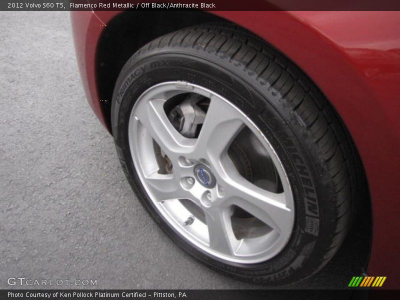 Flamenco Red Metallic / Off Black/Anthracite Black 2012 Volvo S60 T5