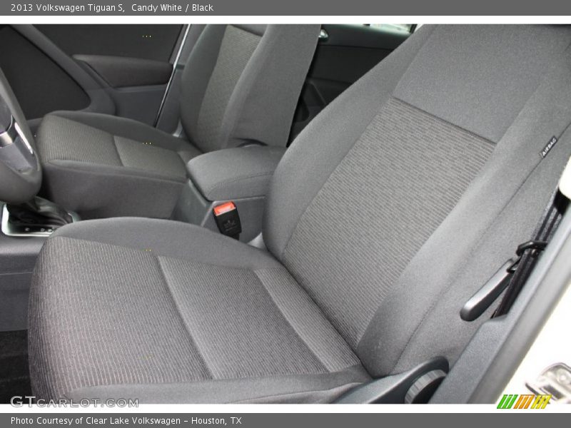 Candy White / Black 2013 Volkswagen Tiguan S