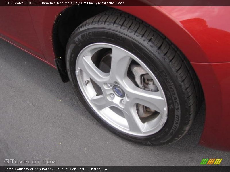 Flamenco Red Metallic / Off Black/Anthracite Black 2012 Volvo S60 T5
