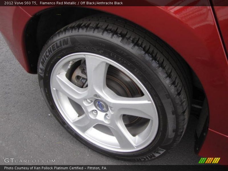 Flamenco Red Metallic / Off Black/Anthracite Black 2012 Volvo S60 T5