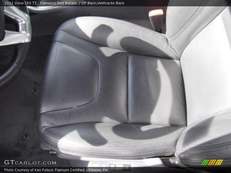 Flamenco Red Metallic / Off Black/Anthracite Black 2012 Volvo S60 T5