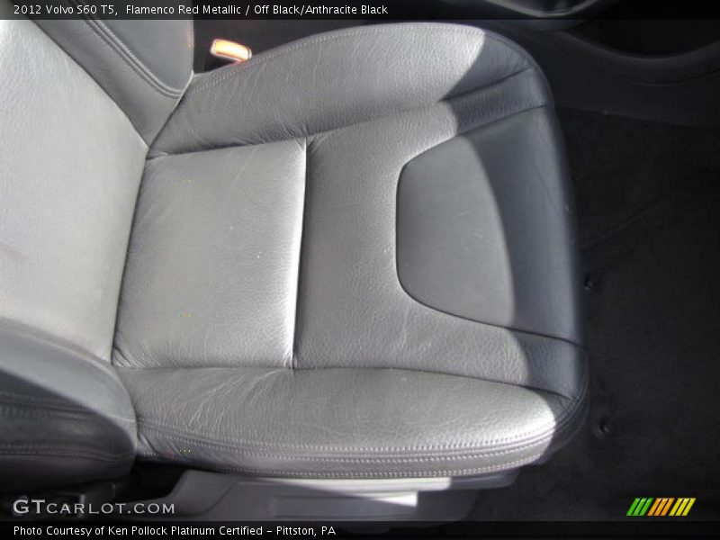 Flamenco Red Metallic / Off Black/Anthracite Black 2012 Volvo S60 T5
