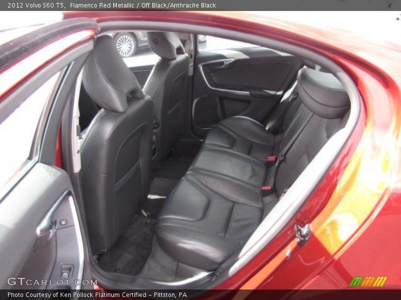 Flamenco Red Metallic / Off Black/Anthracite Black 2012 Volvo S60 T5