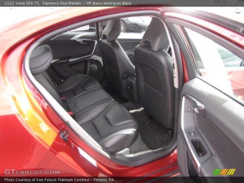 Flamenco Red Metallic / Off Black/Anthracite Black 2012 Volvo S60 T5