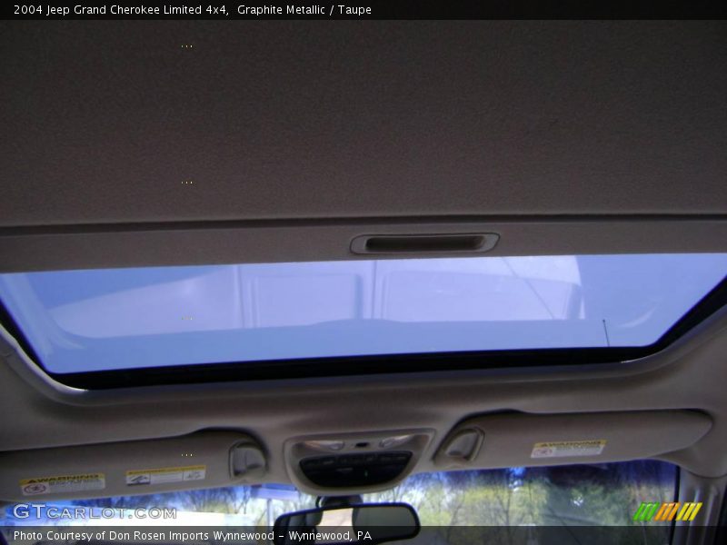 Graphite Metallic / Taupe 2004 Jeep Grand Cherokee Limited 4x4