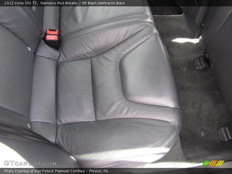 Flamenco Red Metallic / Off Black/Anthracite Black 2012 Volvo S60 T5