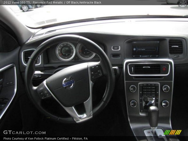 Flamenco Red Metallic / Off Black/Anthracite Black 2012 Volvo S60 T5