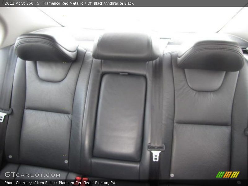 Flamenco Red Metallic / Off Black/Anthracite Black 2012 Volvo S60 T5