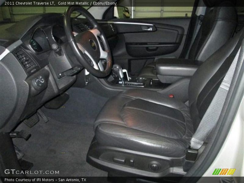 Gold Mist Metallic / Ebony/Ebony 2011 Chevrolet Traverse LT
