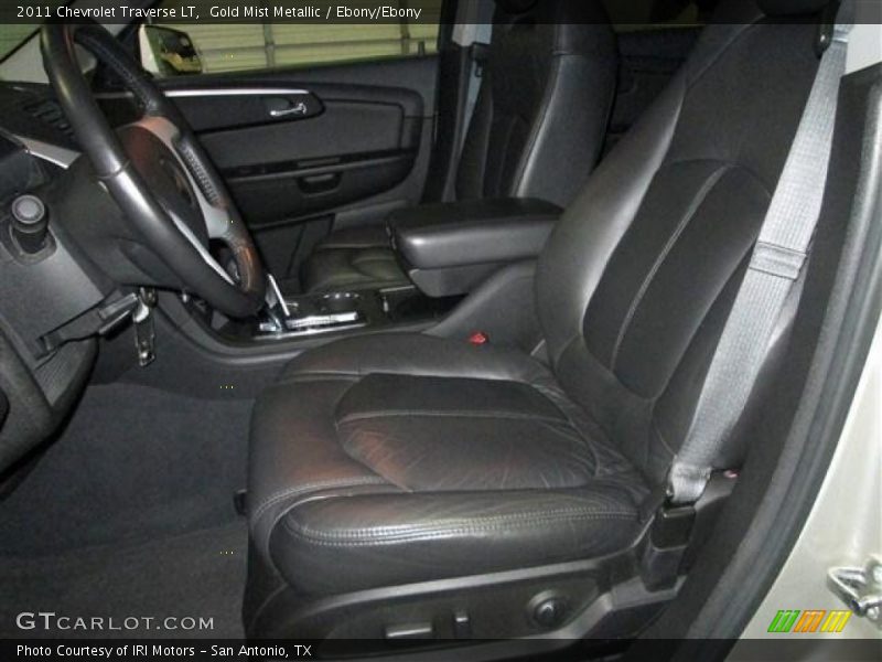 Gold Mist Metallic / Ebony/Ebony 2011 Chevrolet Traverse LT