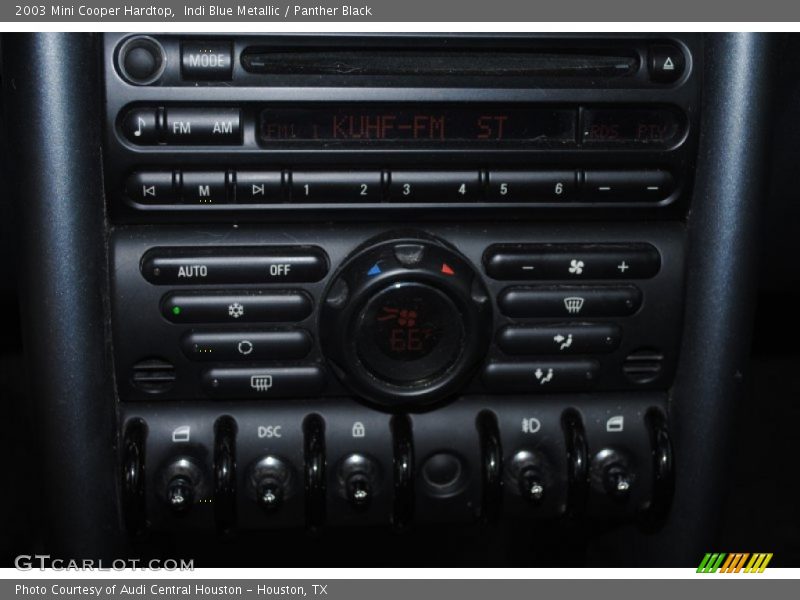 Indi Blue Metallic / Panther Black 2003 Mini Cooper Hardtop