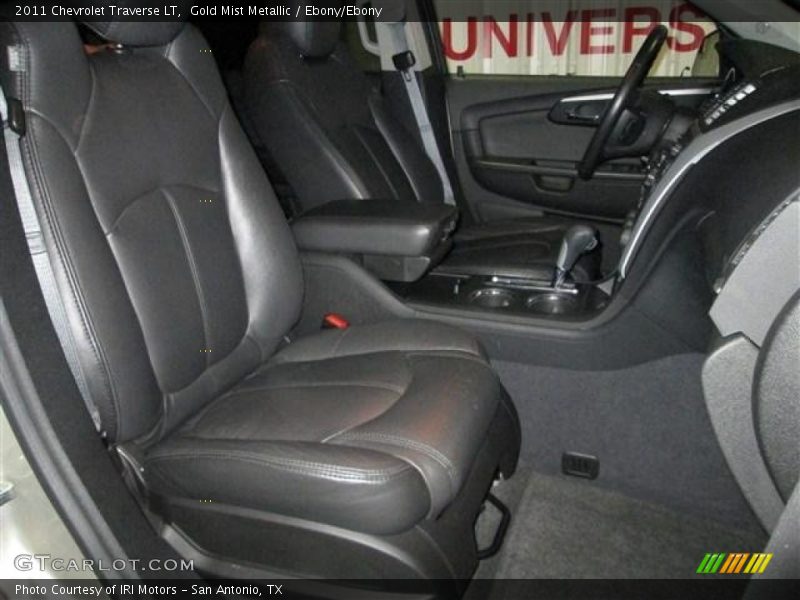 Gold Mist Metallic / Ebony/Ebony 2011 Chevrolet Traverse LT