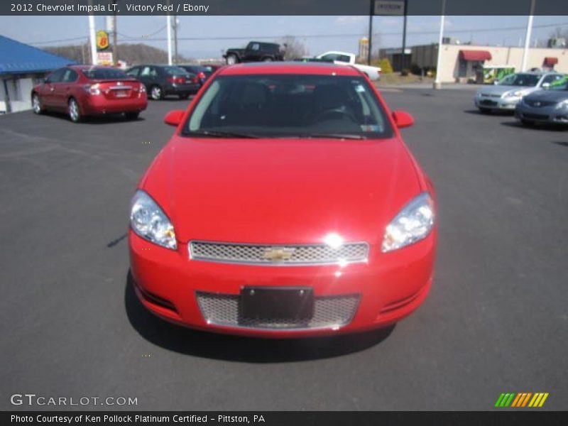 Victory Red / Ebony 2012 Chevrolet Impala LT