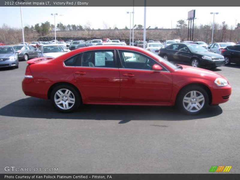Victory Red / Ebony 2012 Chevrolet Impala LT
