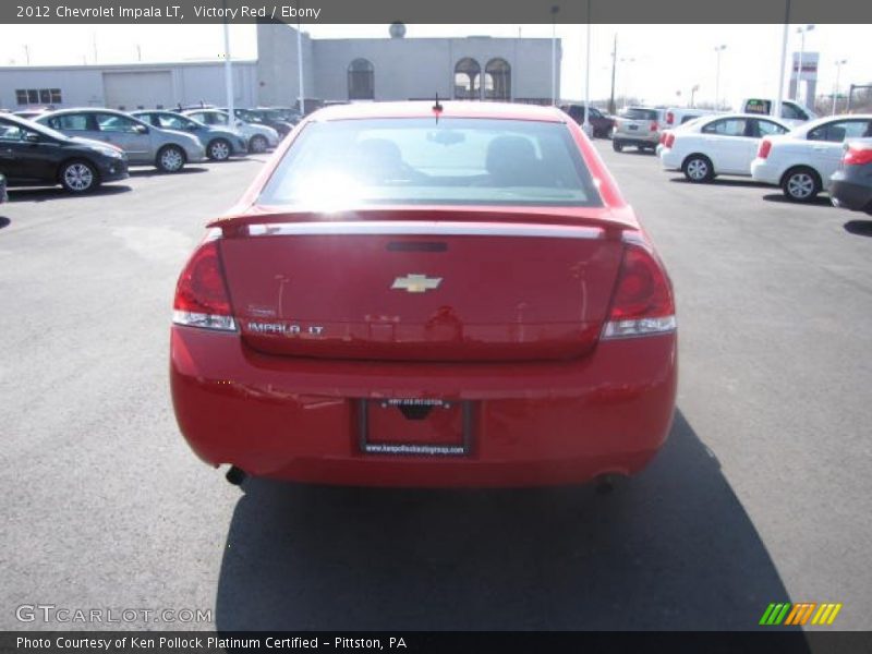 Victory Red / Ebony 2012 Chevrolet Impala LT