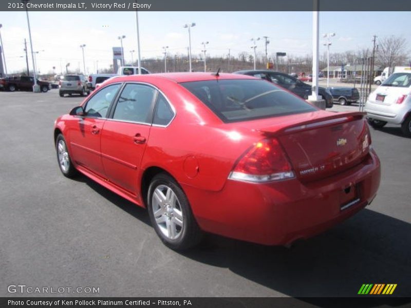 Victory Red / Ebony 2012 Chevrolet Impala LT