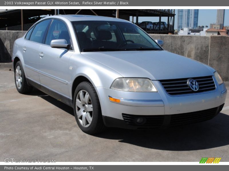 Reflex Silver Metallic / Black 2003 Volkswagen Passat GLX 4Motion Sedan