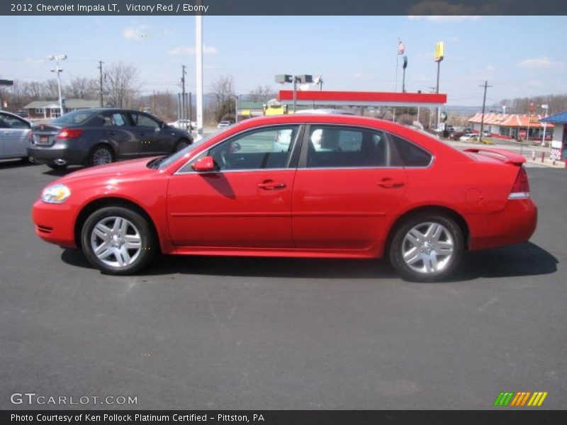Victory Red / Ebony 2012 Chevrolet Impala LT